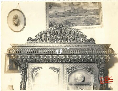 Upper Portion of the Cupboard Showing the Details of Carving