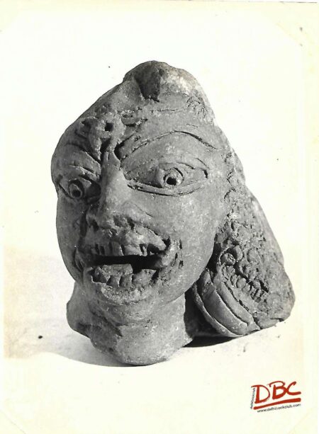 Bengal  Head of a female argry  Head terracotta
