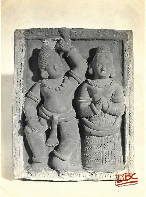Bengal  Couple devate temple plagne terracotta