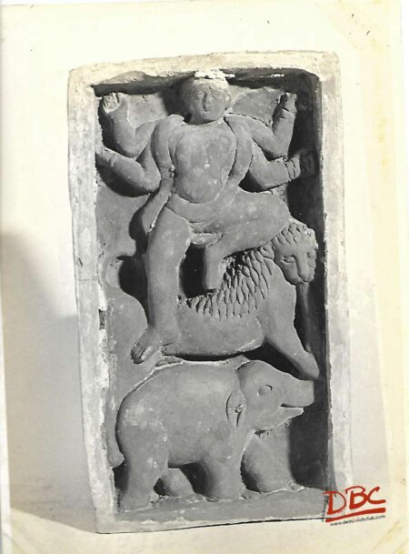 Bengal  Gaja singha deity (T.P) terracotta
