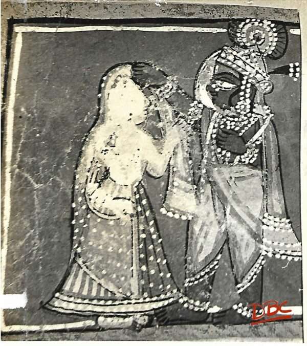 PAINTING PAPER RAJASTHAN RADHA KRISHNA
