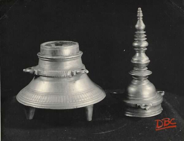 BRASS INKPOT