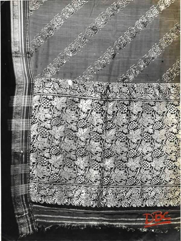 BLUE NAGPURI SARI
