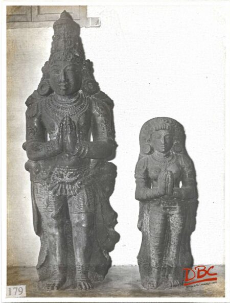 RAJA II & HIS WIFE 12TH CENTURYM DHARASURAM