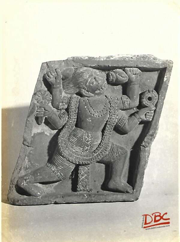 Bengal  Lion in carnation of Vishnu (Temple Plque) Terracotta