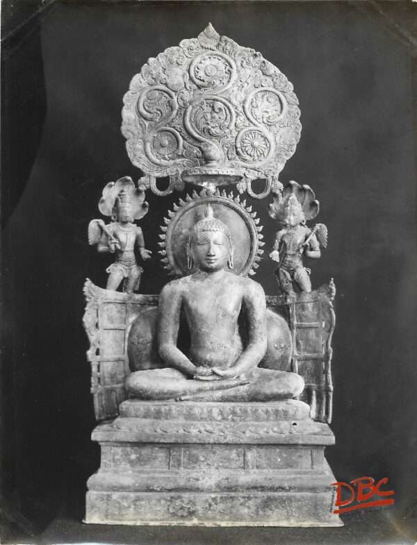 NAGAPATAM : SEATED BUDDHA BROZE