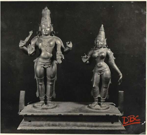 Shiva and Parvati Bronze