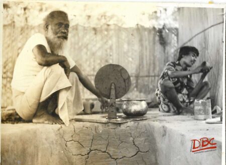 Wax Model Chattam (Spoon for Making Payasam)