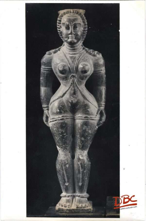 Taxila : Stone Female Fig. In the Round
