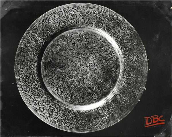 Plate brass in laid