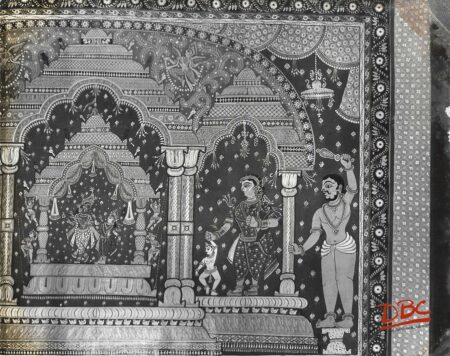 Jhulam III Scroll Paintin