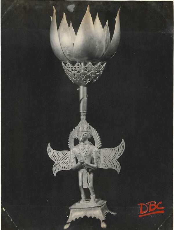 Silver lamp