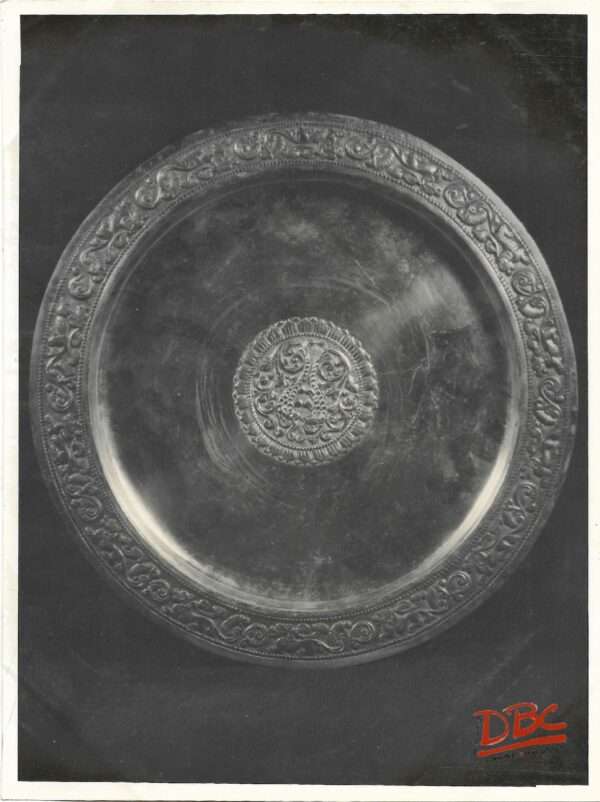 COPPER ROUND TRAY