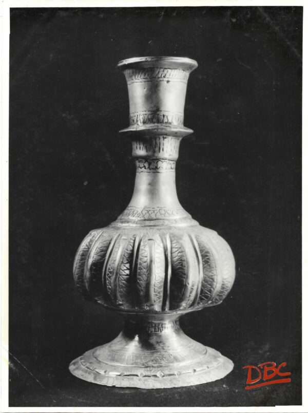 BRASS HUKKA BASE FLITTED DESIGN