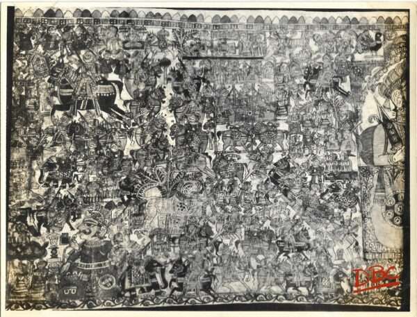 PRINTING TEMPLE DECORATION