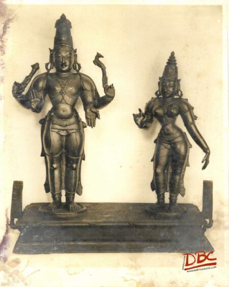 HARA PARVATI BRONZE SOUTH INDIA