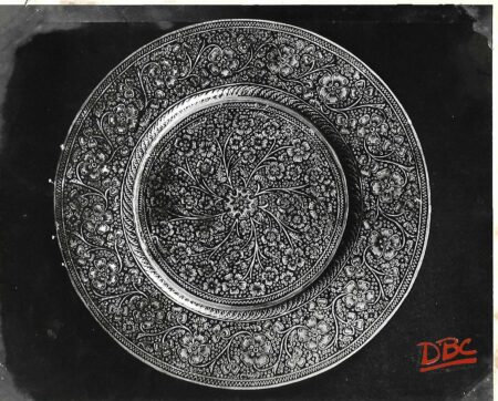 Plate Brass inlaid
