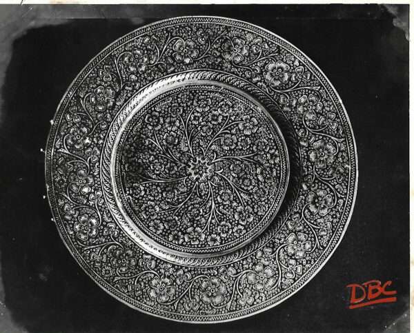 Plate Brass inlaid