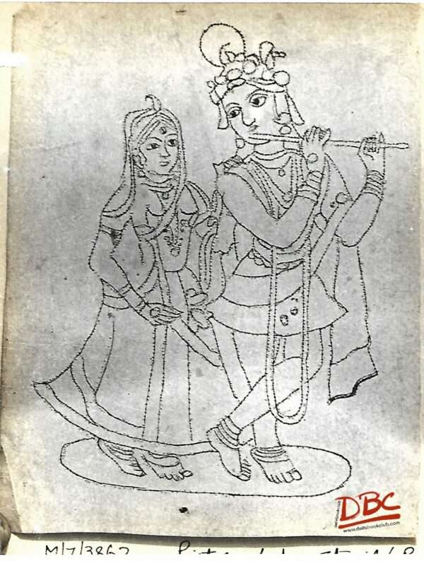 Rajasthan painting stencils                Radha Krishna