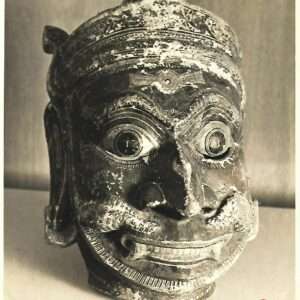 Orissa Hannuman mask wood painted