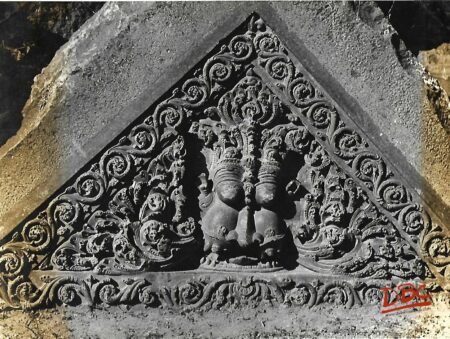 Warangal Fort Telangana A ceiling stone