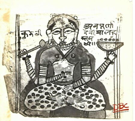 Rajasthan Painting: Annapurna Devi
