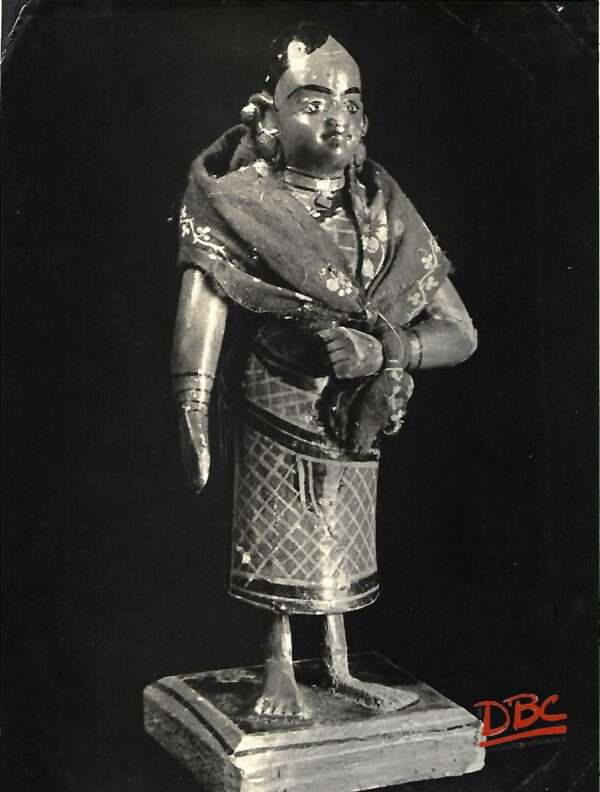 Doll Small Wooden Painted