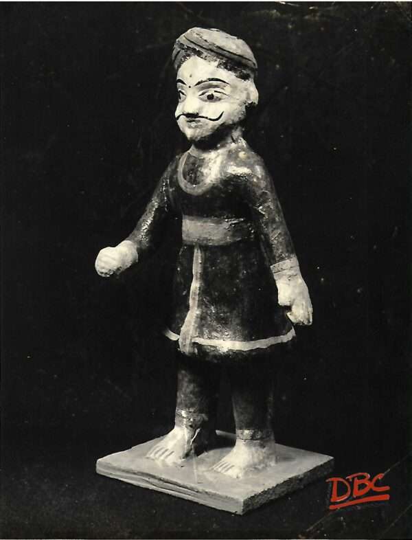 Wooden Painted Doll