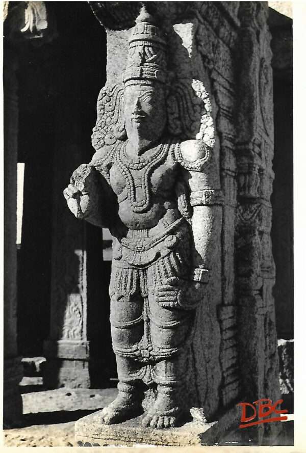 Lepakshi- Veeradhadra Temple A Pillar in Kalyan Mandapa