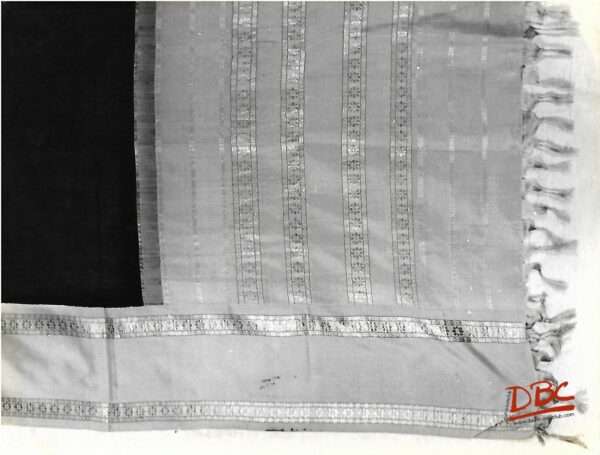 Black South Indian Sari