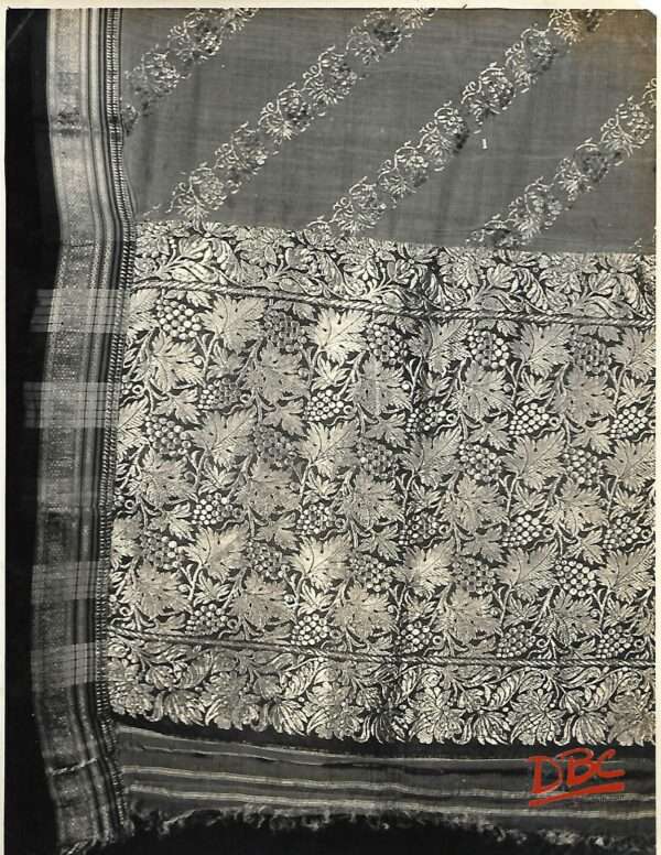 Blue Nagpurd Sari