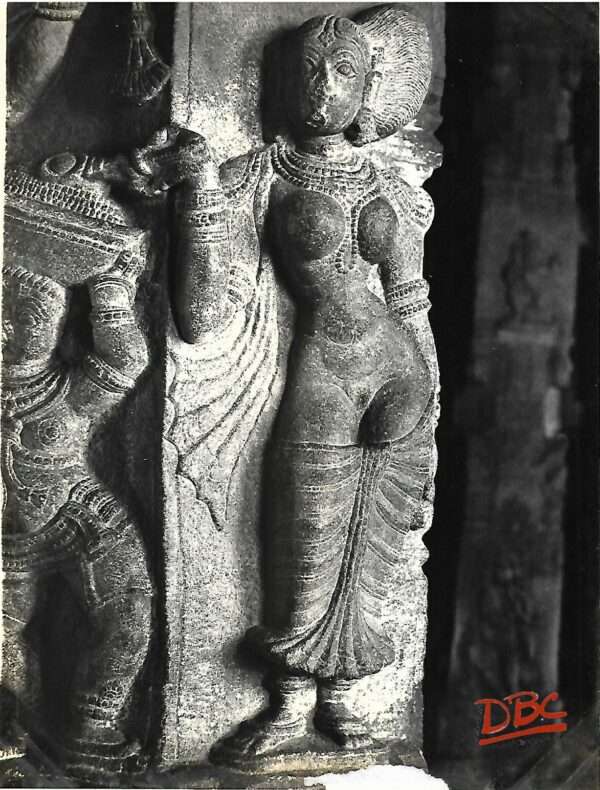 Lepakshi – Veerabhadra temple  Andhra Pradesh  Image of Reshipatni from  Natya mandal