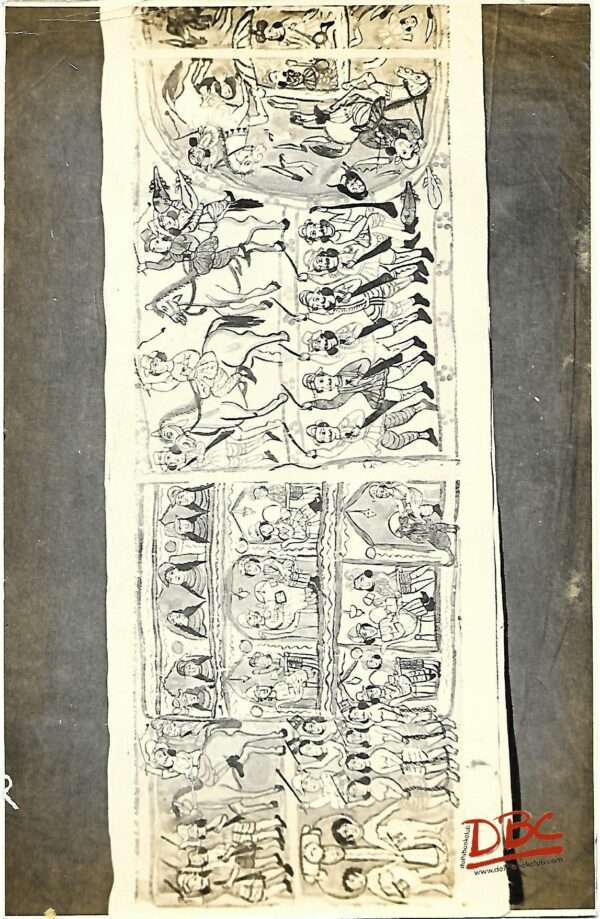 Sahele Pat (Serole Painting) Paper Cloth Bangal