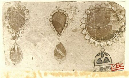 Rajasthan Paper design for ornaments