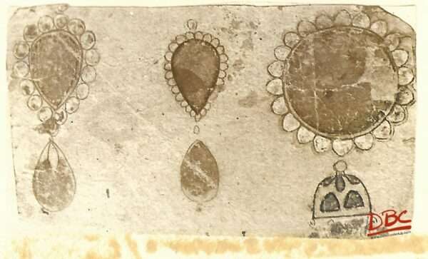 Rajasthan Paper design for ornaments