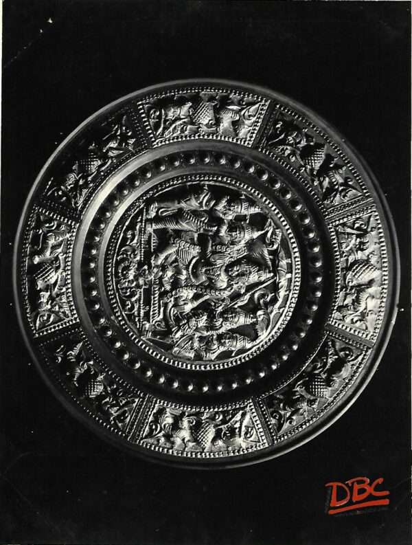 Plate Brass Silver