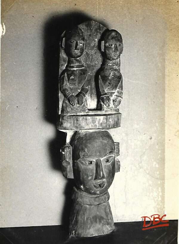 Tribal Head and Couple Wood