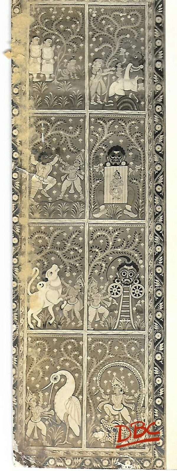 Pata Painting (Asthamala) Puri (Orissa)