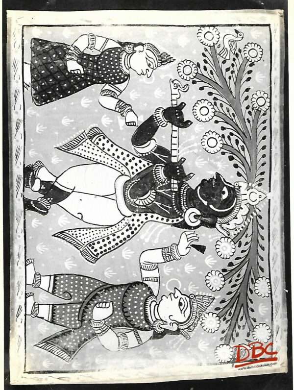 Painting Radha Krishna