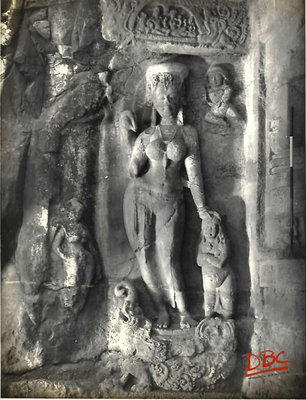 Elloro cave no. 21 Image of Ganga
