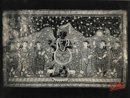 Krishna Gopies(Painting)