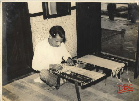 Portrait of Md. Samasuddin with Design