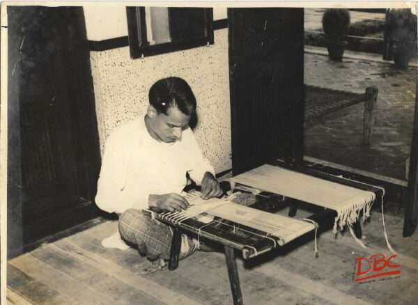 Portrait of Md. Samasuddin with Design
