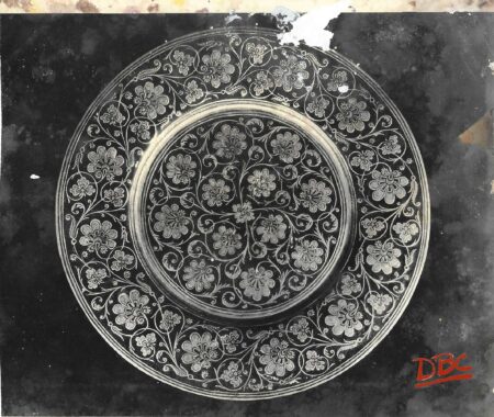 PLATE BRASS SILVER