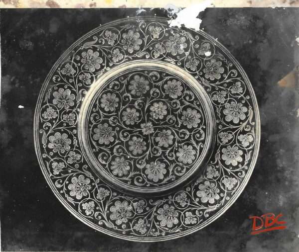PLATE BRASS SILVER