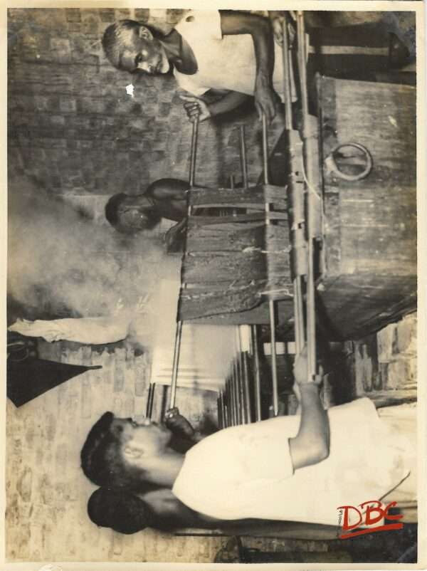 full view of dyeing