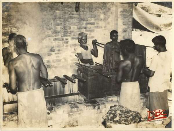 full view of dyeing