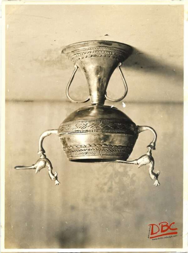 round flower vase(brass)
