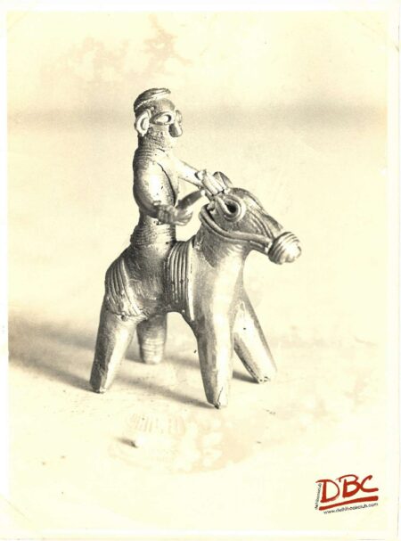 rides on horse dhokra (brass) w.bangal