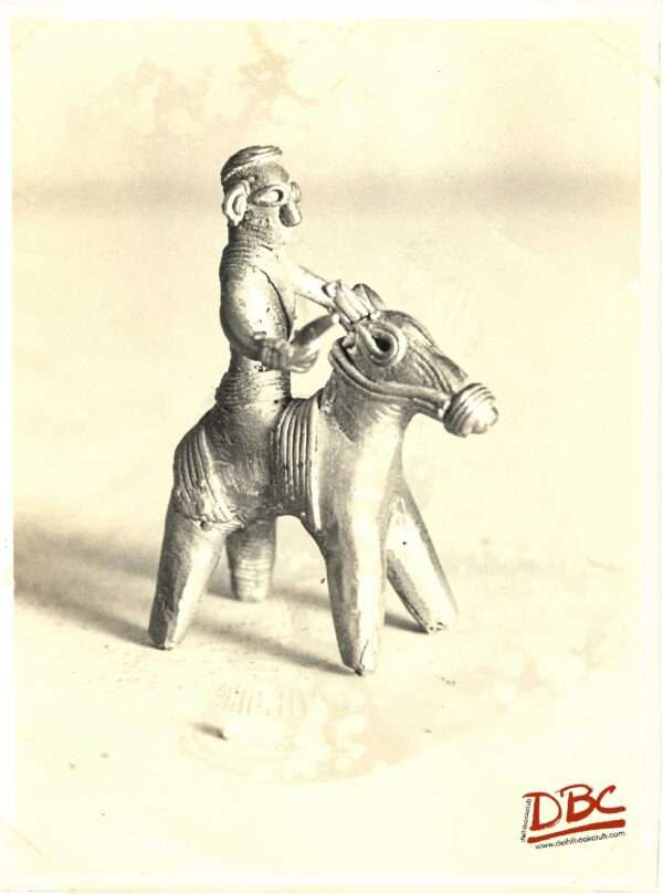 rides on horse dhokra (brass) w.bangal